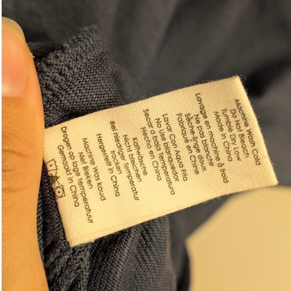 P.J. Salvage Women's Striped Pajama Hoodie Jogger Set Navy Blue Size XS - Picture 14 of 14